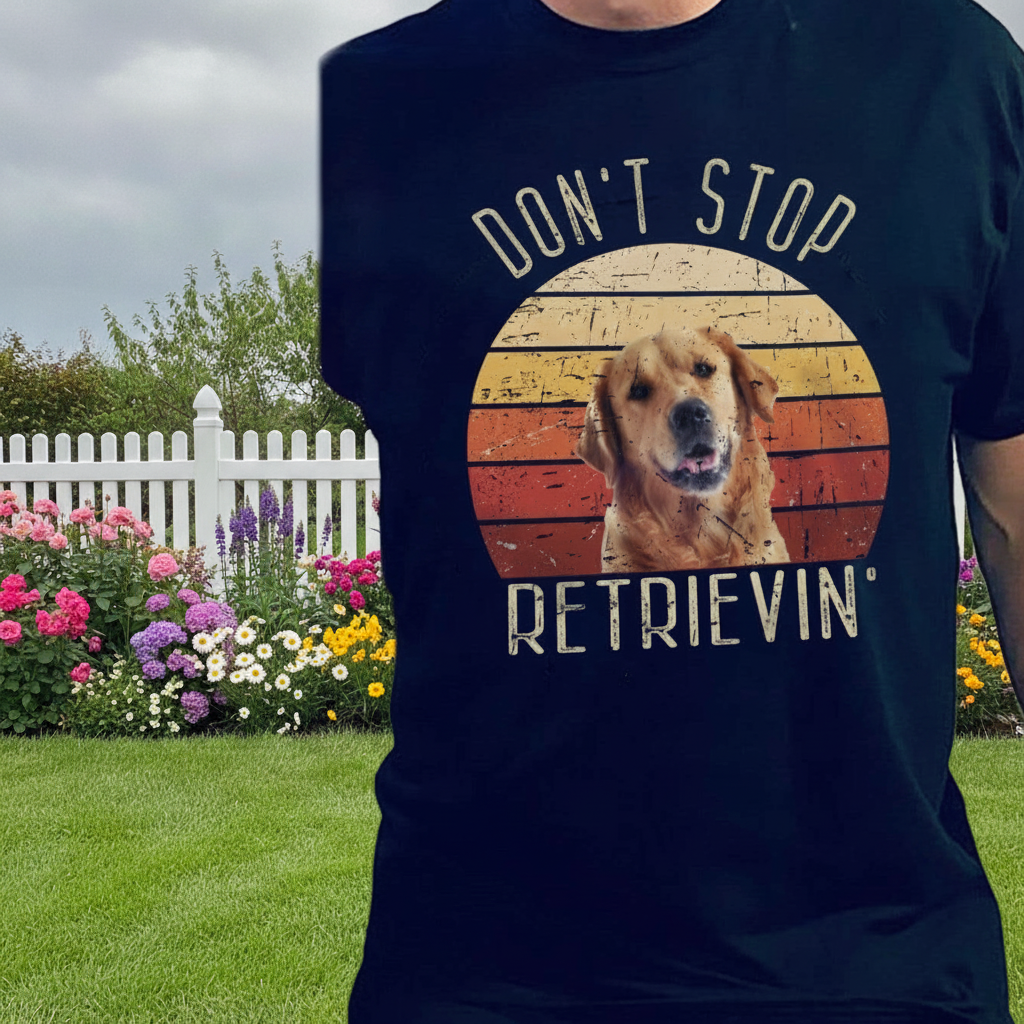 Custom Cpc Dog Retrievin T-Shirt — Gift for Dog Lovers X4F58