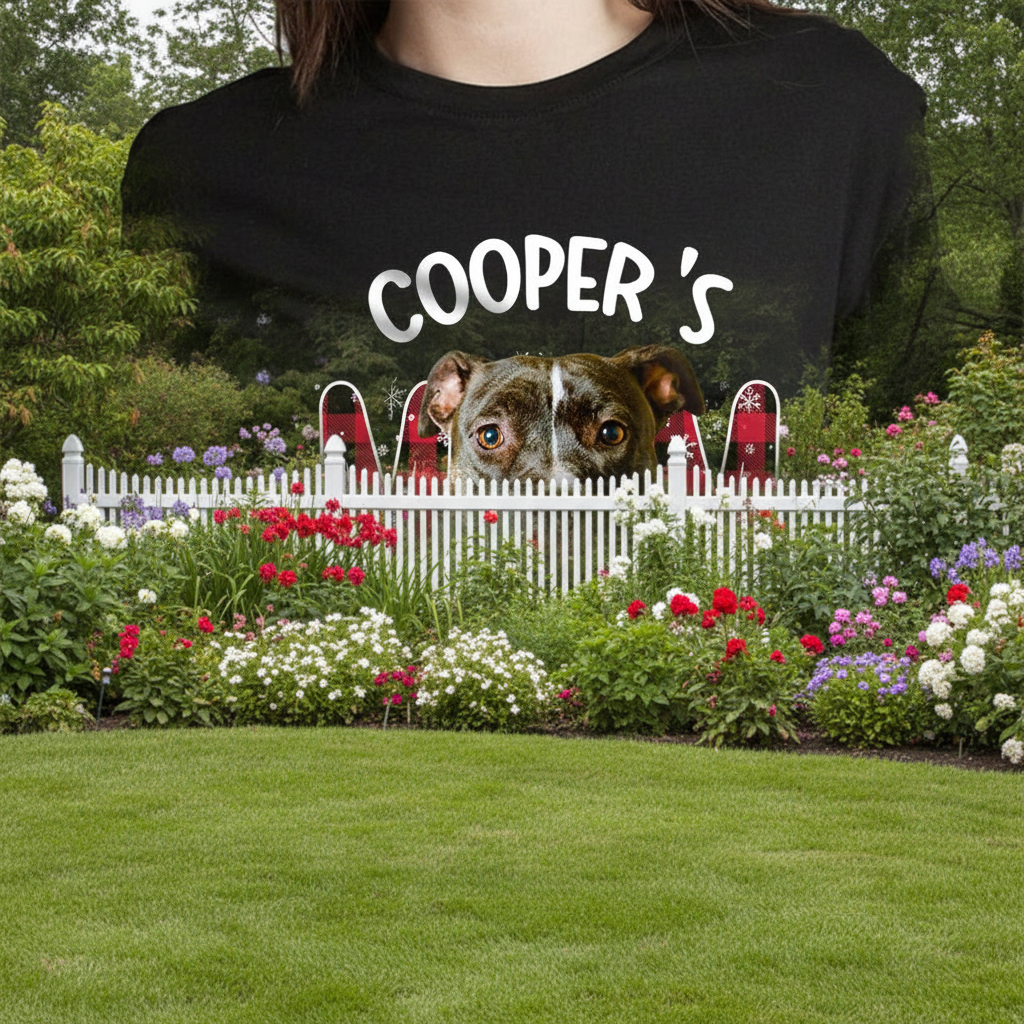 Custom Hpt Dog Cat Dad T-Shirt — Gift for Dad M65GR