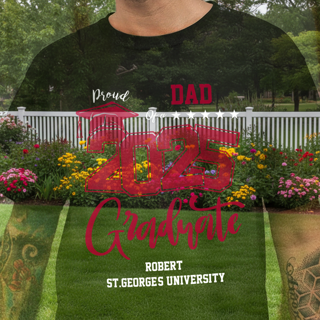 Custom Mha Proud Family Graduate T-Shirt — Family Gift N9536