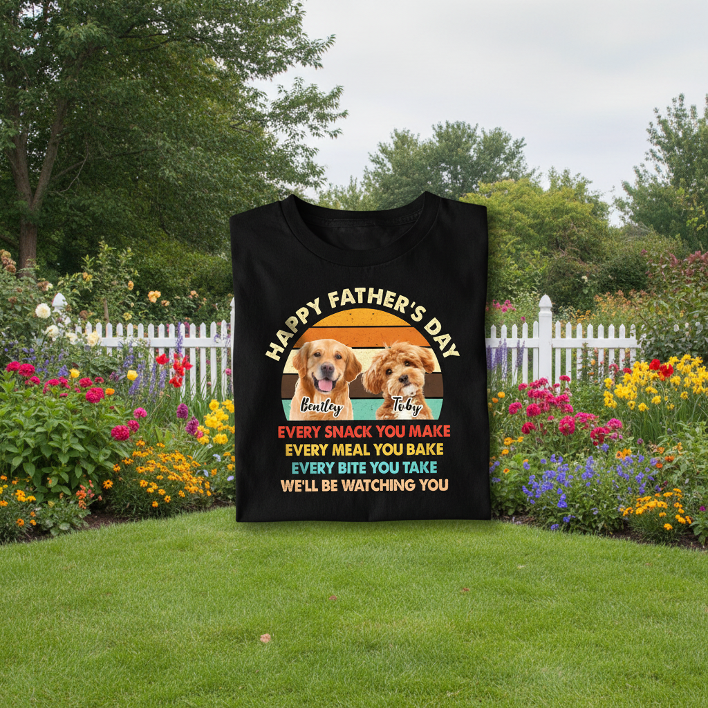 Custom Vtc Dog Every Snack T-Shirt — Gift for Dad K9R4D