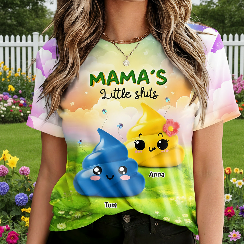 Custom Vtc Grandmas Little Sh T-Shirt — Gift for Mom CVGB7