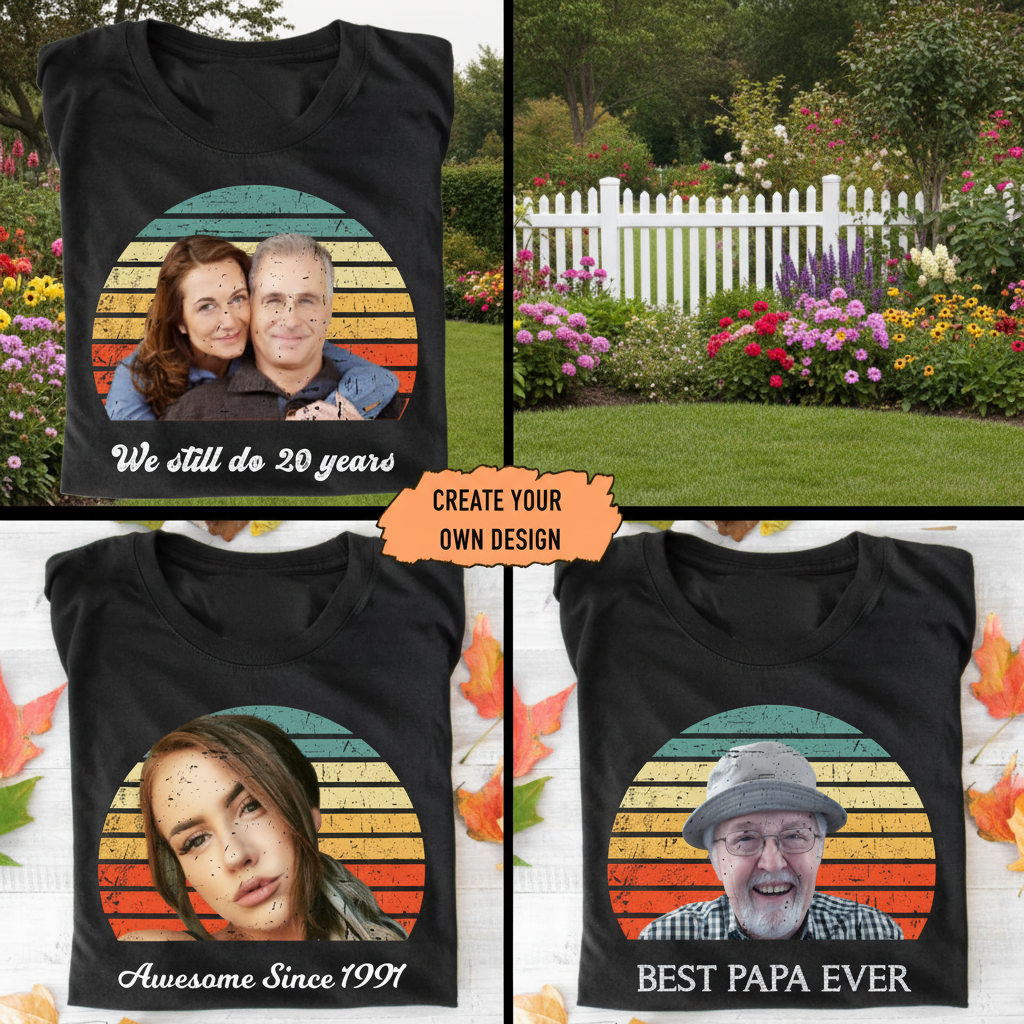 Custom Dog Vintage Retro T-Shirt — Gift for Dog Lovers AT43C