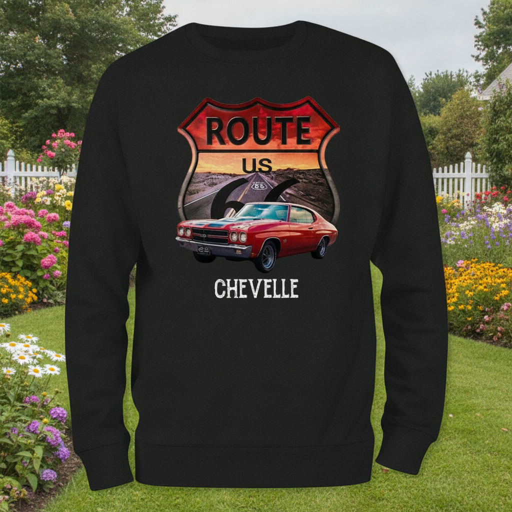 Custom Route Vintage Car T-Shirt — Custom Gift AGFYS