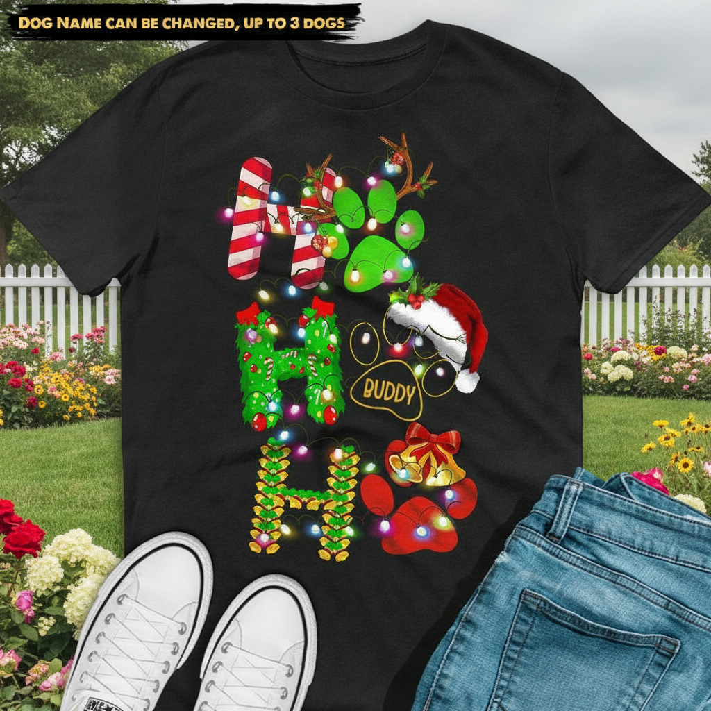 Custom Htt Ho Dog Shirts T-Shirt — Gift for Dog Lovers 4ZQ9Q