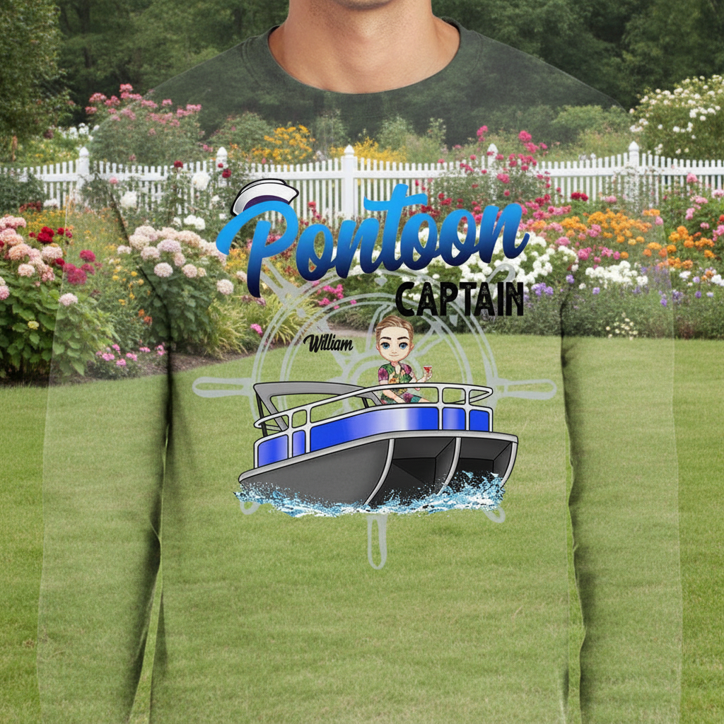 Custom Boating Pontoon Captain Hat — Custom Gift YR4WY
