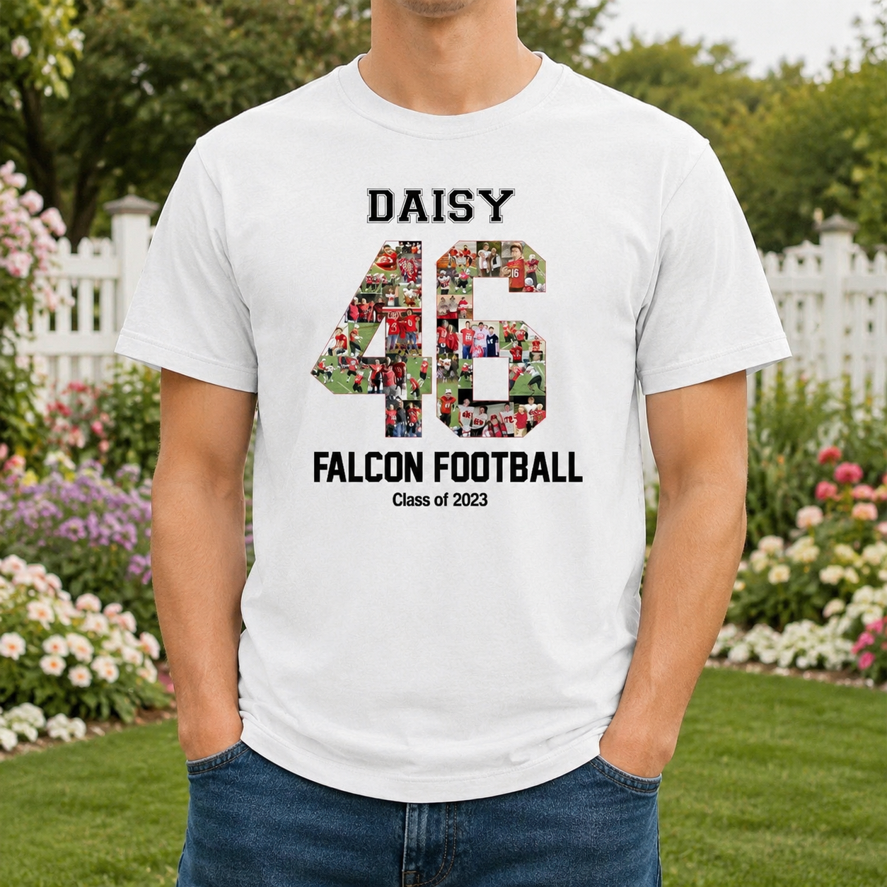 Custom Collage Sport T-Shirt — Custom Gift EJMBN