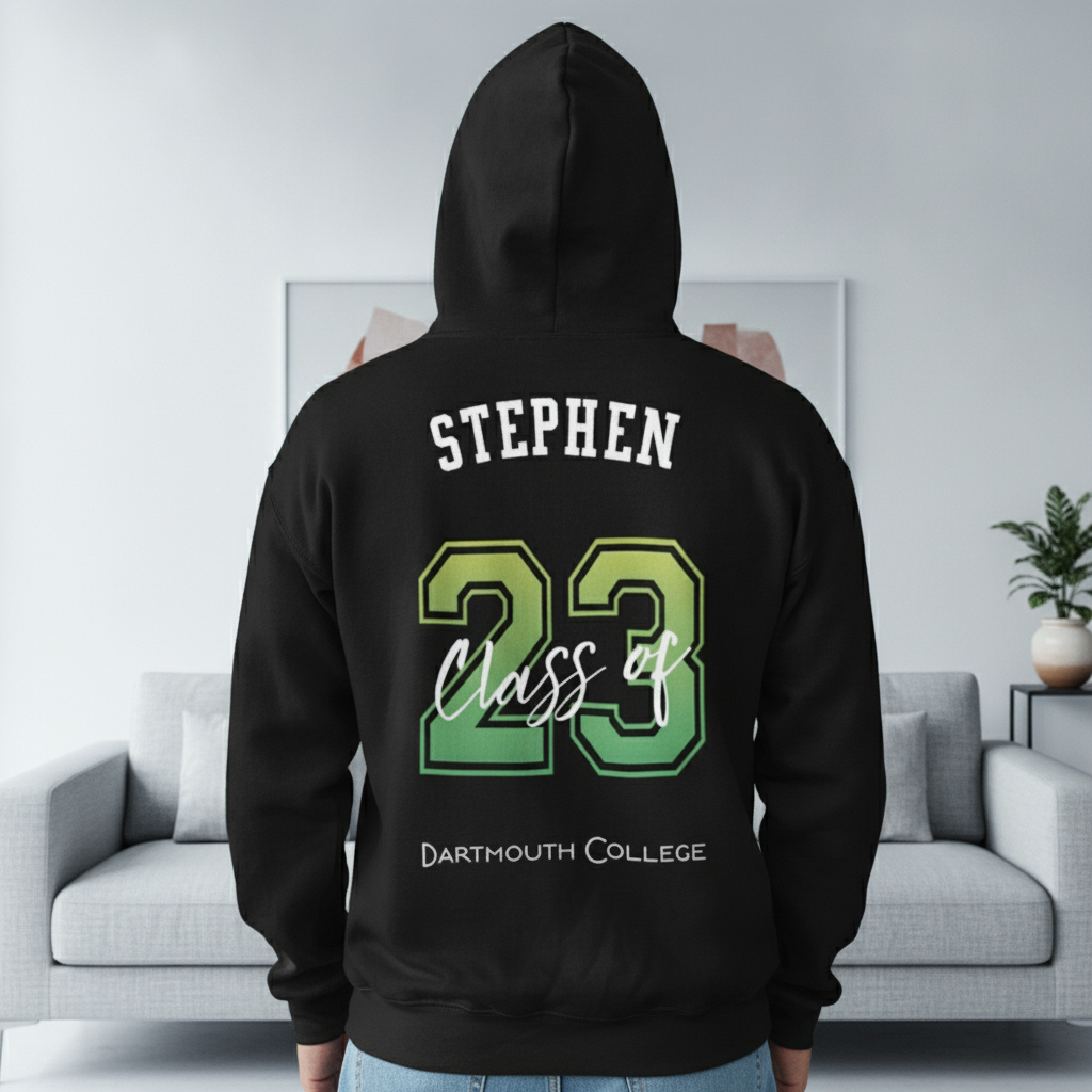Custom Class Senior Backside C394 T-Shirt — Custom Gift KBNQH