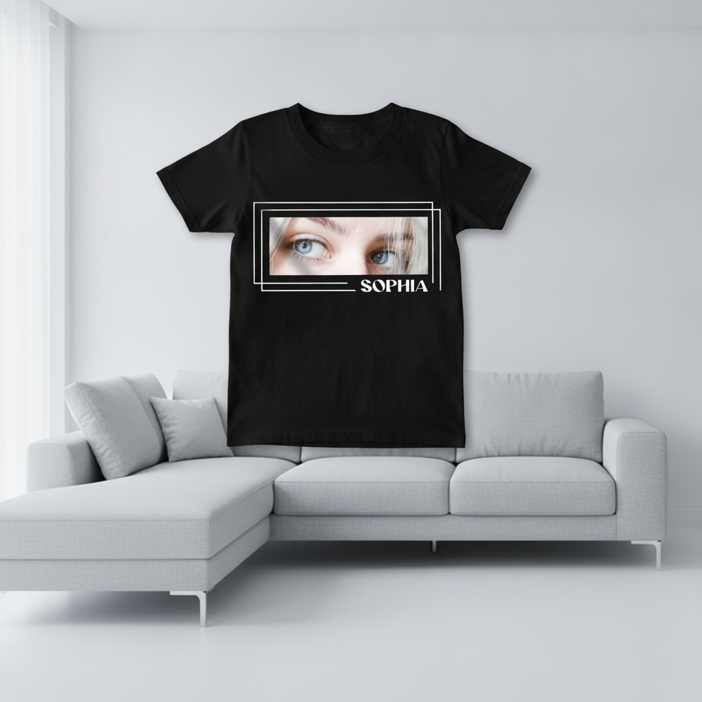 Custom Eyes Name T-Shirt — Custom Gift MUKB6