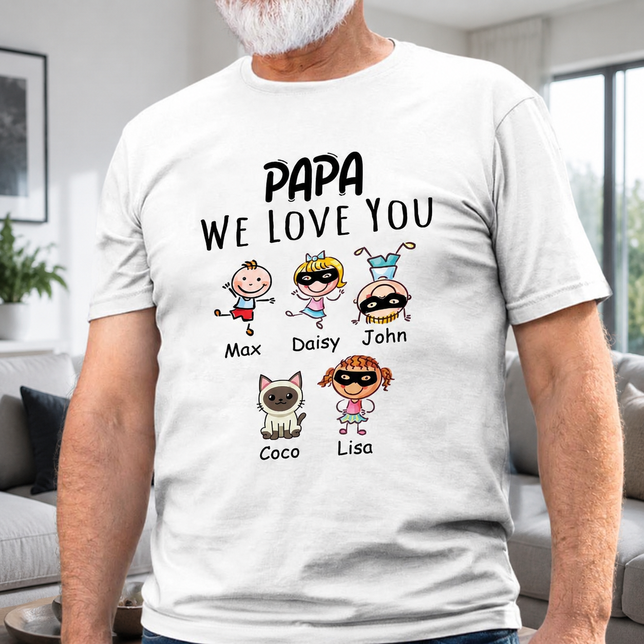Custom Nnt Clipart Daddy We T-Shirt — Gift for Dad 5C3W3