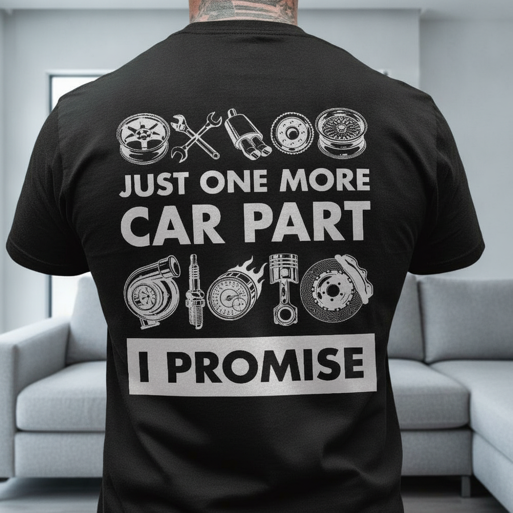 Custom Just One More Car T-Shirt — Custom Gift GPUU8