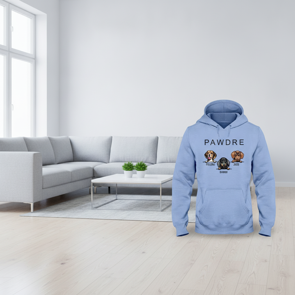 Custom Pawdre T-Shirt — Custom Gift 869GN