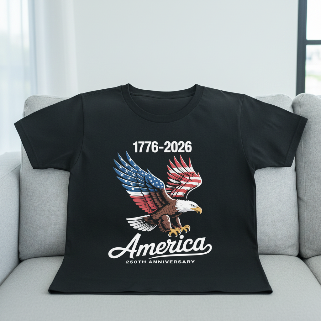 Custom Celebrate Years America Usa T-Shirt — Patriotic Gift XJ8TJ