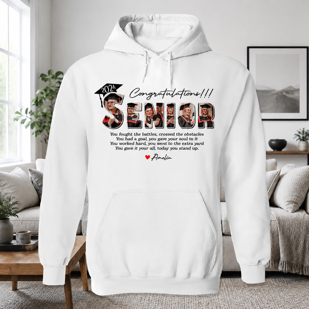 Custom Senior Graduation T-Shirt — Custom Gift KGHXH
