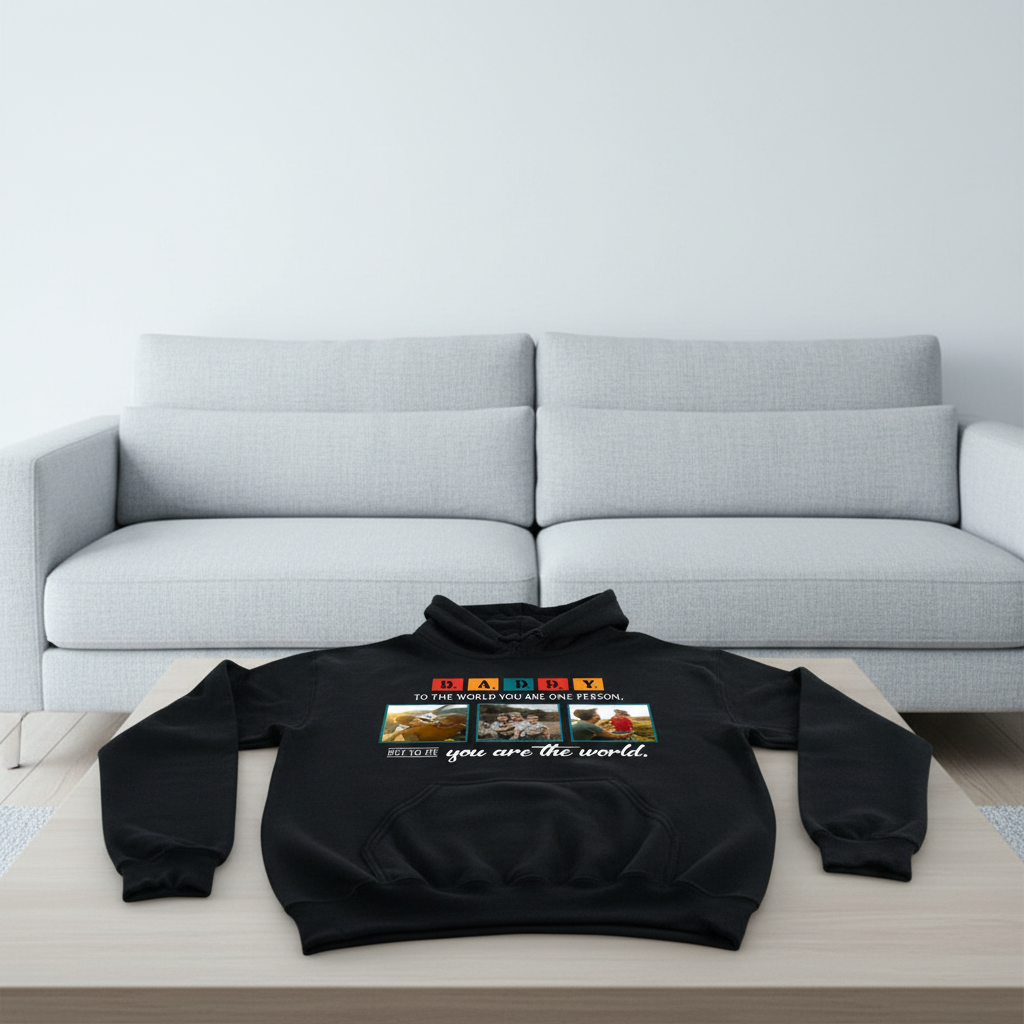 Custom Daddy Fathers Day H358 T-Shirt — Gift for Dad DZSMK
