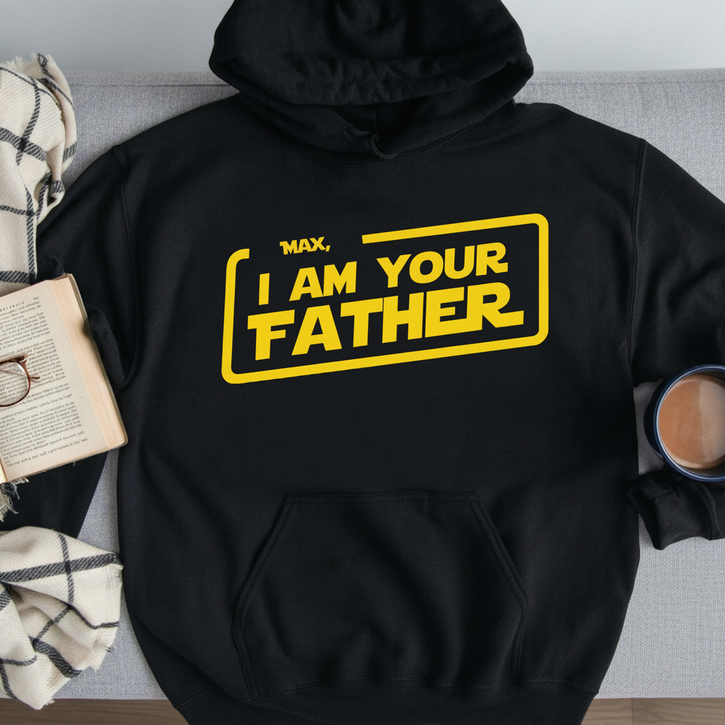 Custom Am Father Fathers Day T-Shirt — Gift for Dad E4PEA