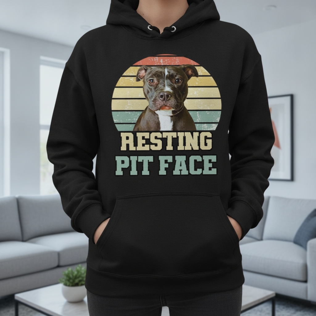 Custom Lh98 Dog Restingpitface T-Shirt — Gift for Dog Lovers 38UNS