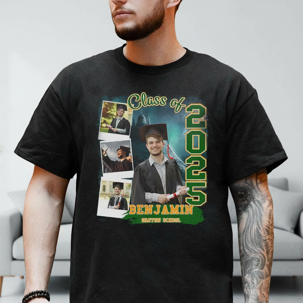 Custom Build Own Graduation T-Shirt — Custom Gift 6SXSR