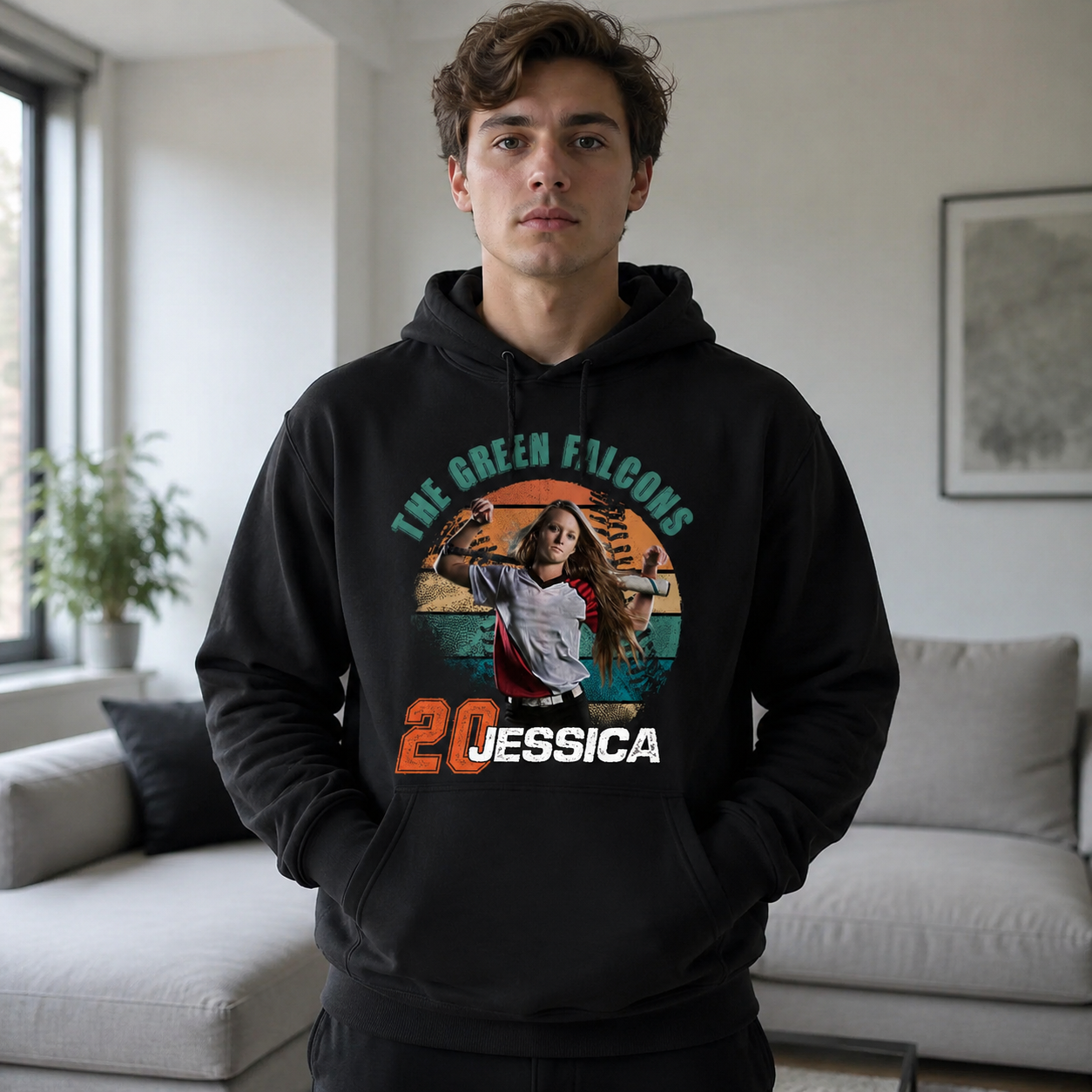 Custom Sport Ball Vintage T-Shirt — Custom Gift DZ35Q