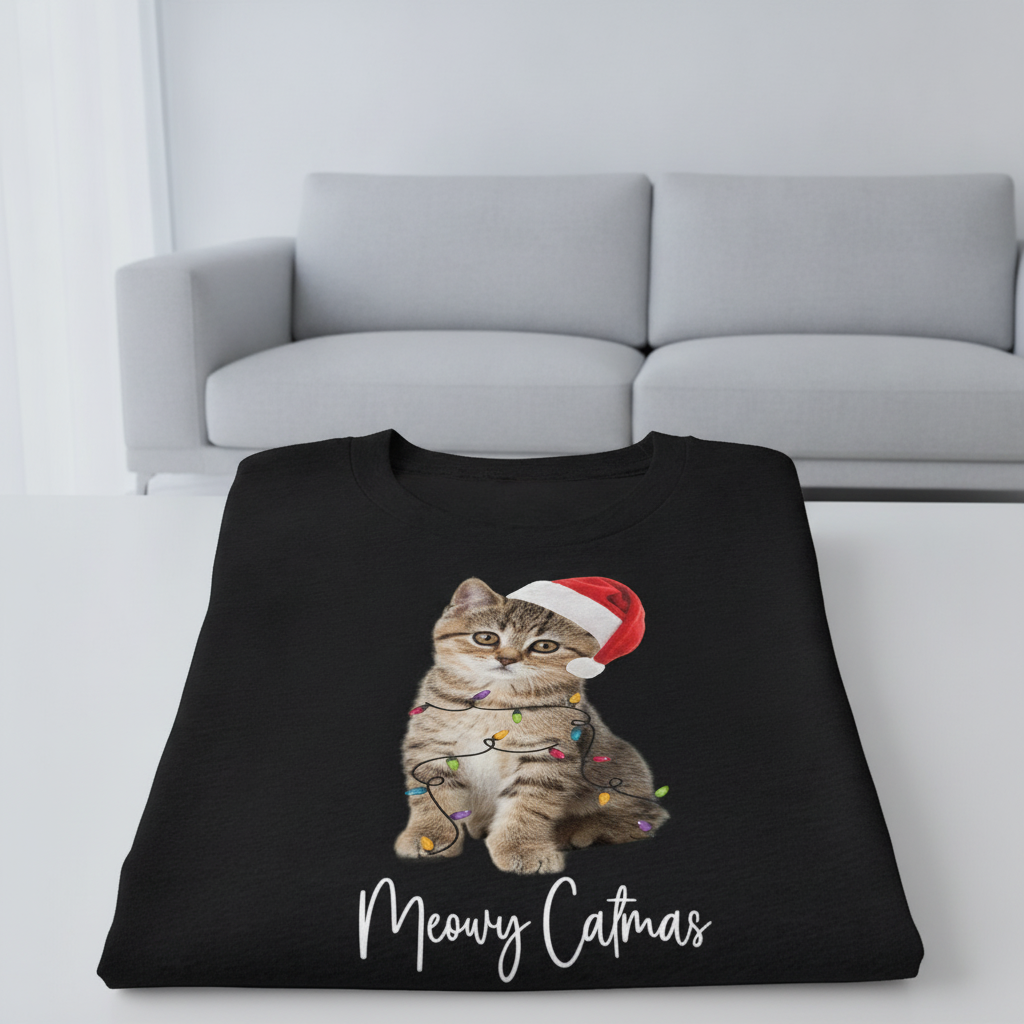 Custom Name Family Merry Christmas T-Shirt — Family Gift MZG7D