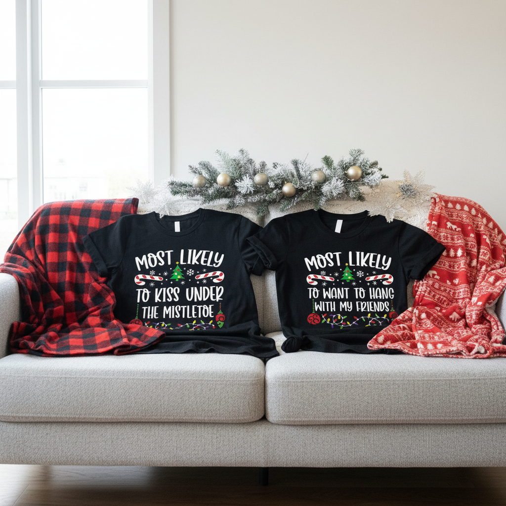 Custom Customize Quote Most Likely T-Shirt — Christmas Gift JAJ88