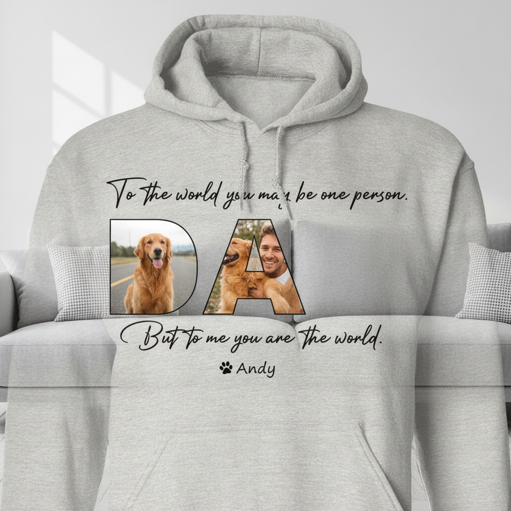 Custom Happy Fathers Day My T-Shirt — Gift for Dad KPWKV