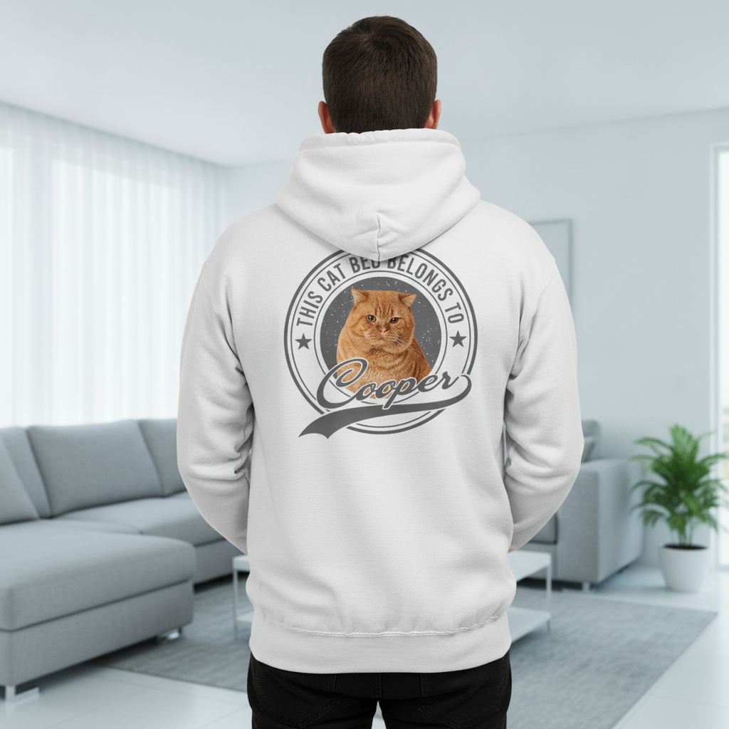 Custom This Human Belongs Dog T-Shirt — Gift for Cat Lovers 6MGSZ