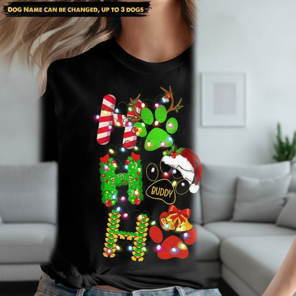 Custom Htt Ho Dog Shirts T-Shirt — Gift for Dog Lovers 4ZQ9Q