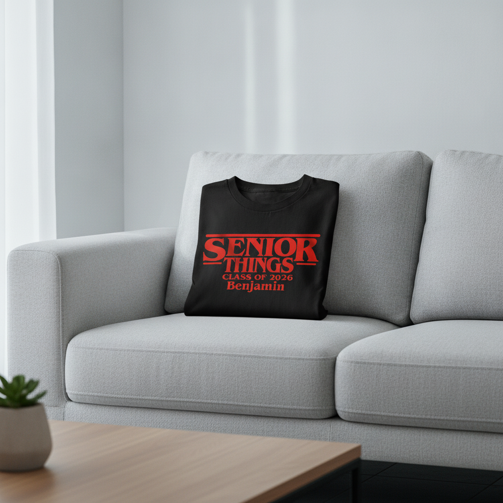 Custom Name Senior Things Class T-Shirt — Custom Gift R7N62
