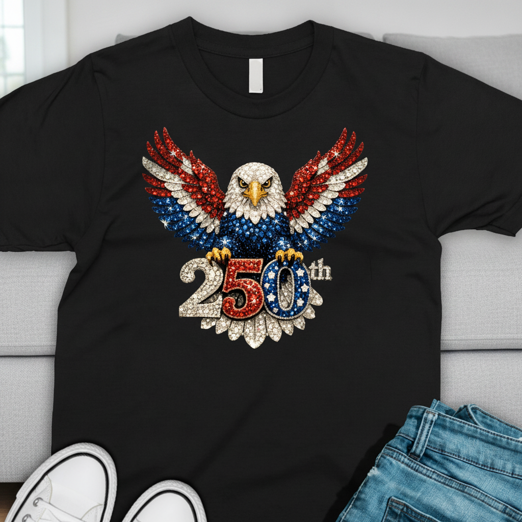 Custom Nlhl America 250th Anniversary T-Shirt — Patriotic Gift KTJZ2