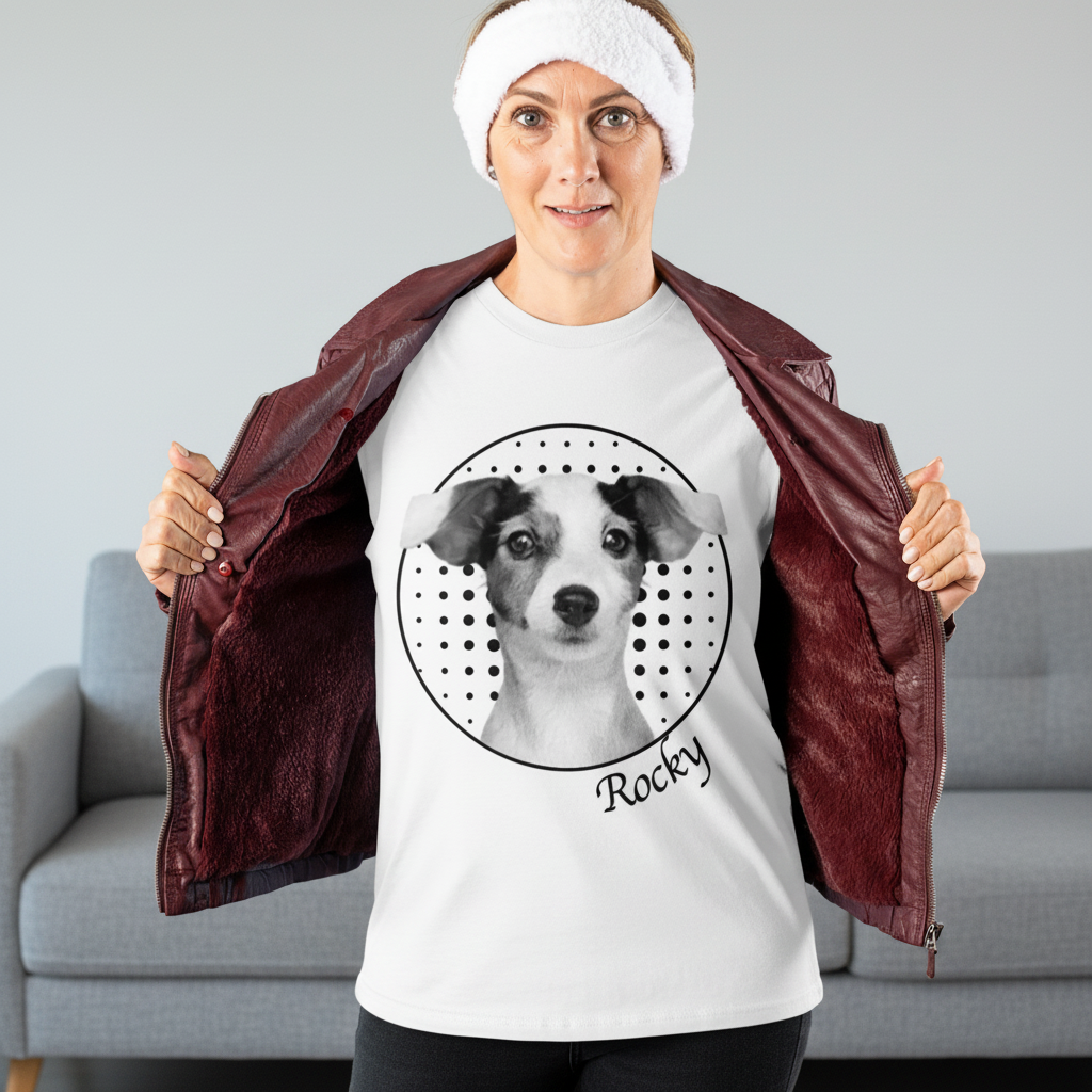 Custom Petphoto T-Shirt — Gift for Pet Lovers 2N3R9