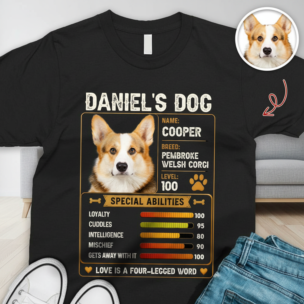 Custom Vth Best Friend Life T-Shirt — Gift for Dog Lovers DMU2J