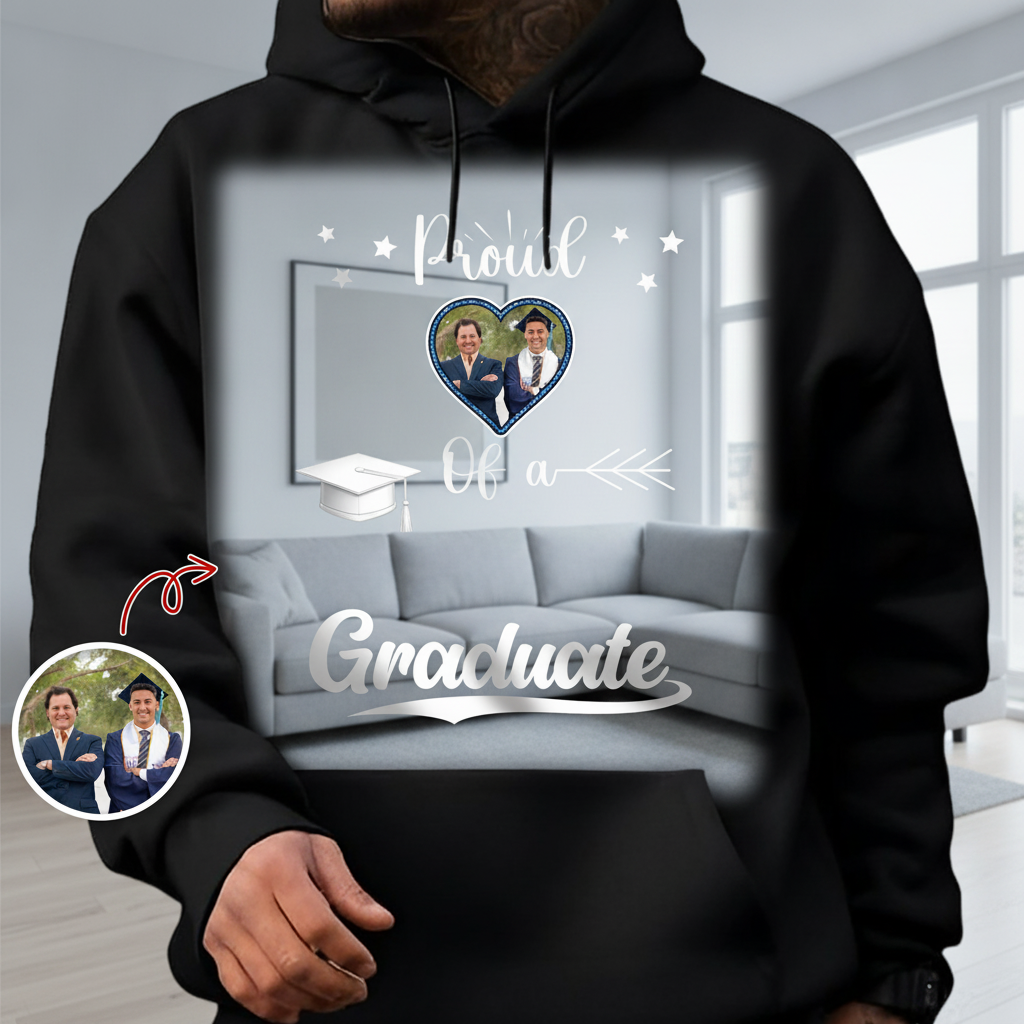Custom Nlhl Congrats Graduation Dark T-Shirt — Custom Gift 2SAT8
