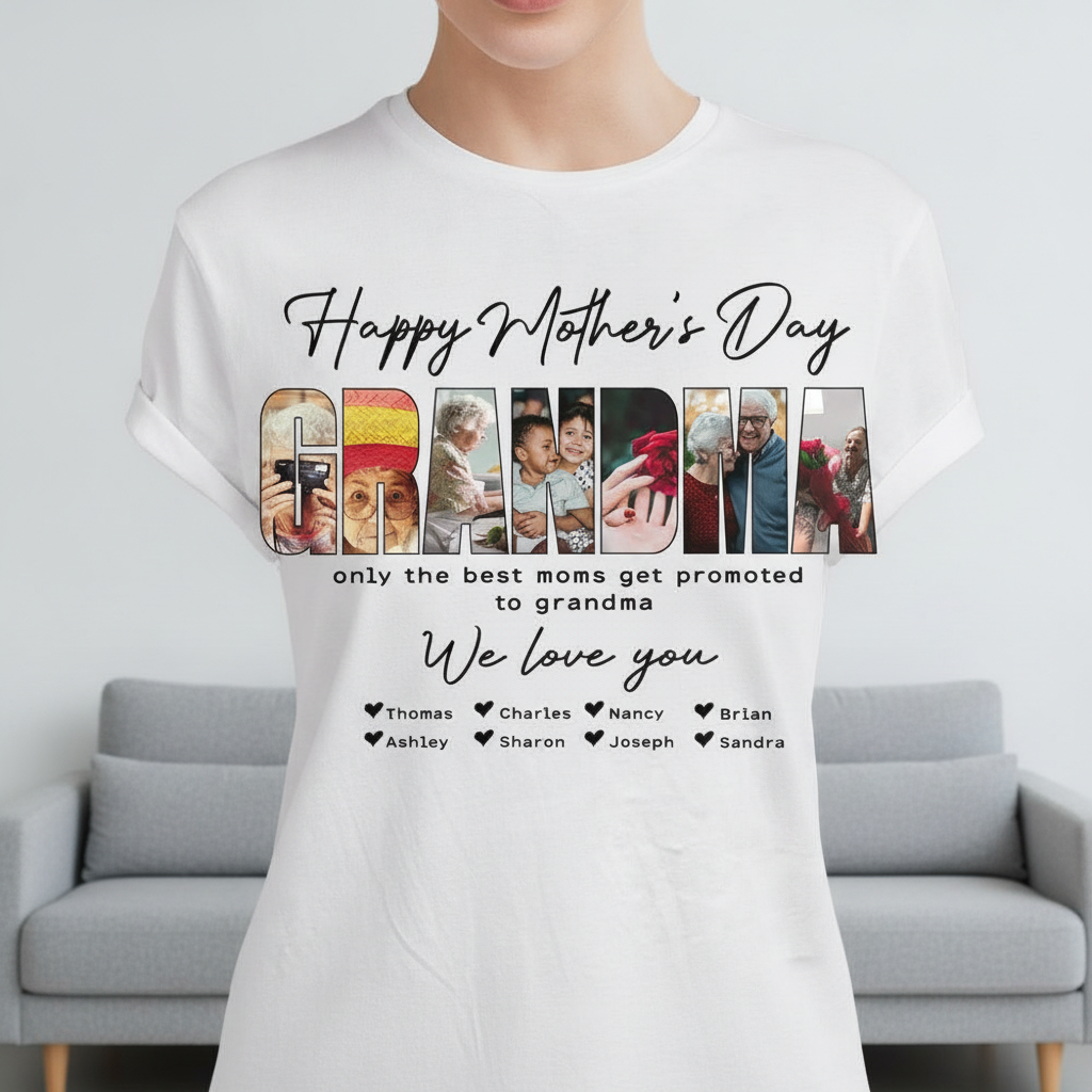 Custom Happy Mothers Day From T-Shirt — Gift for Mom 88CST