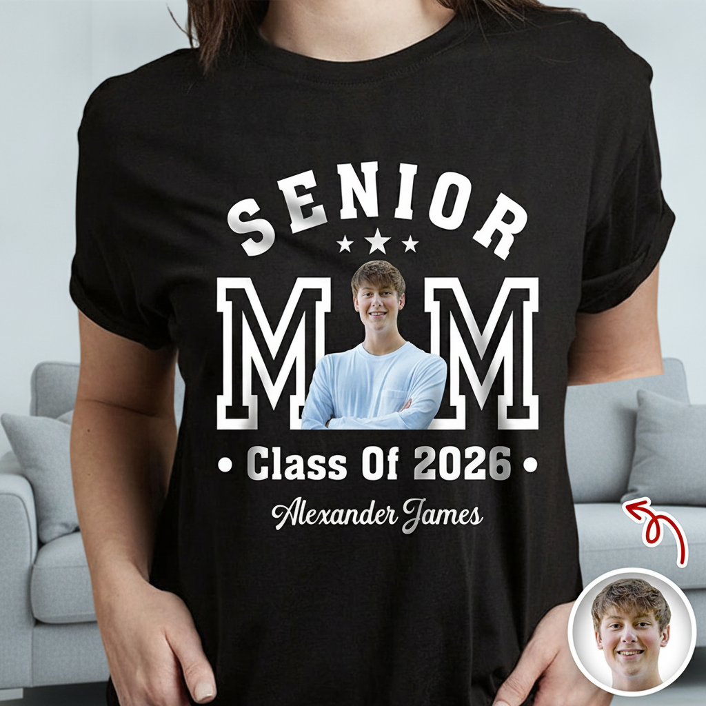 Custom Senior Mom Dad Class T-Shirt — Gift for Dad 28JSB