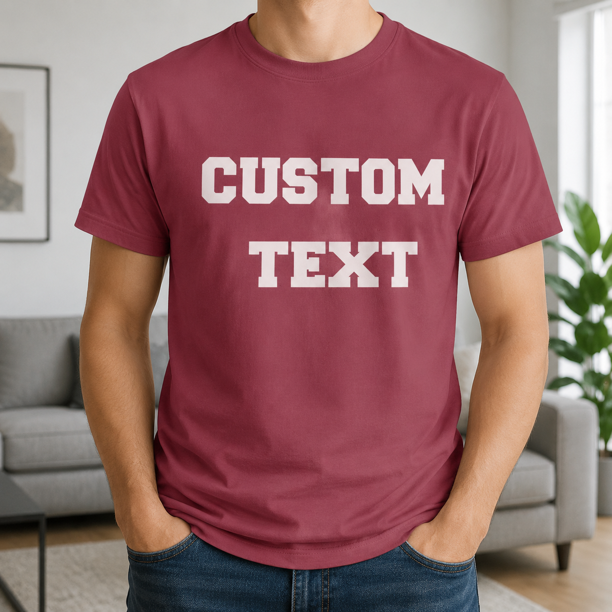 Custom Template Dark Apparel Ltt98 T-Shirt — Custom Gift S9U2Q