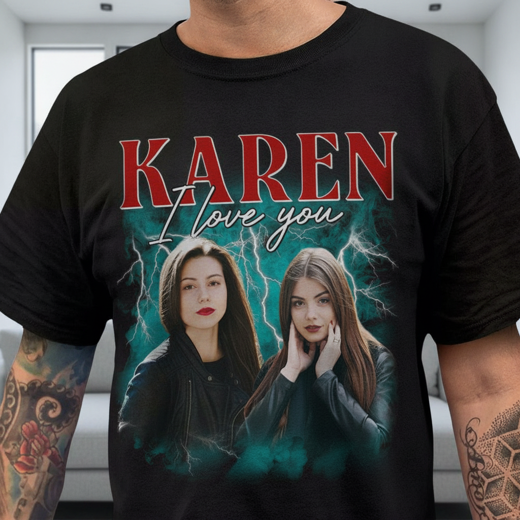Custom Vtc Girlfriend Vintage Bootleg T-Shirt — Gift for Her WPCV6