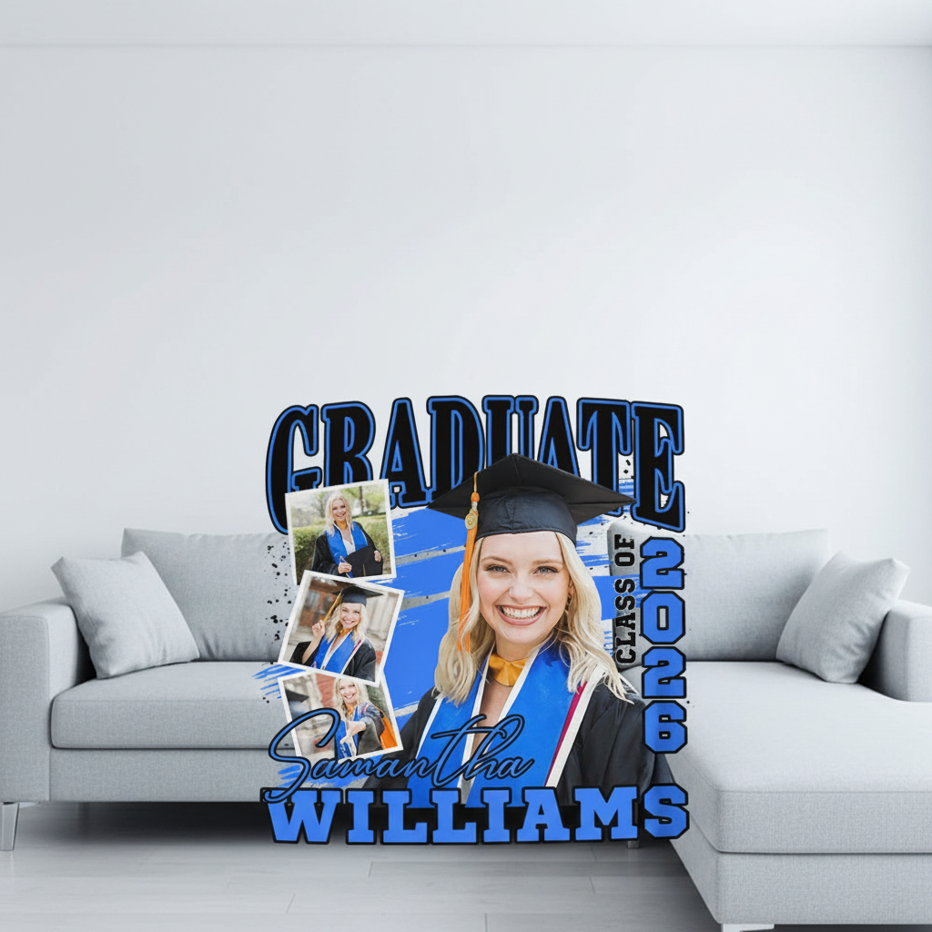 Custom Vth Graduation Class Bright T-Shirt — Custom Gift 47BAW