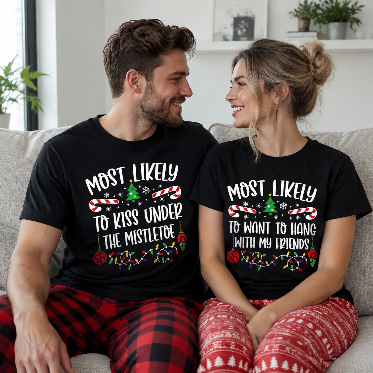 Custom Customize Quote Most Likely T-Shirt — Christmas Gift AC6SD