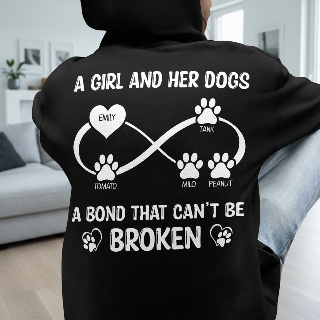 Custom Girl Dog Bond That Hat — Gift for Dog Lovers E42KG