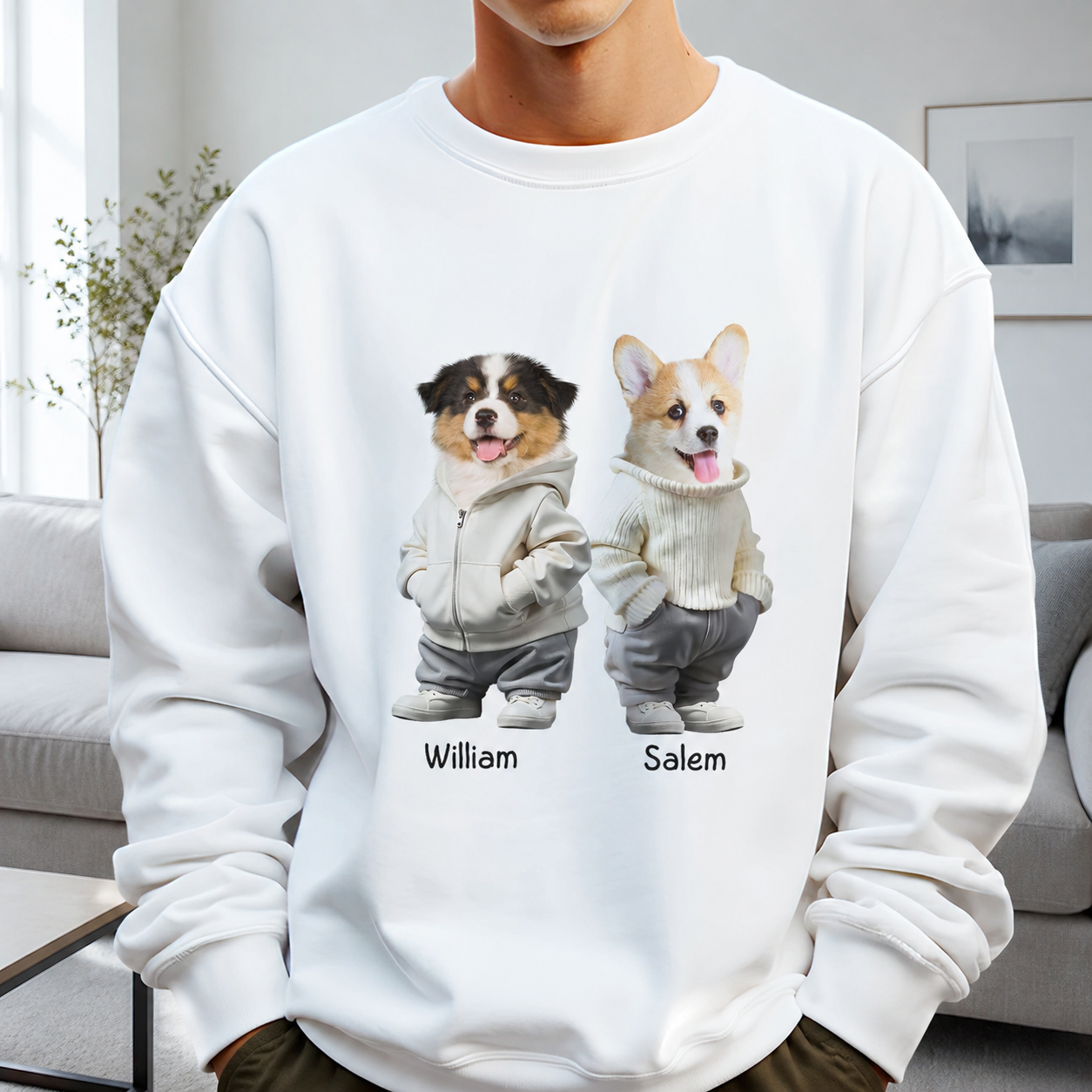 Custom Mha Name Dog Cat T-Shirt — Gift for Cat Lovers 4KBKX
