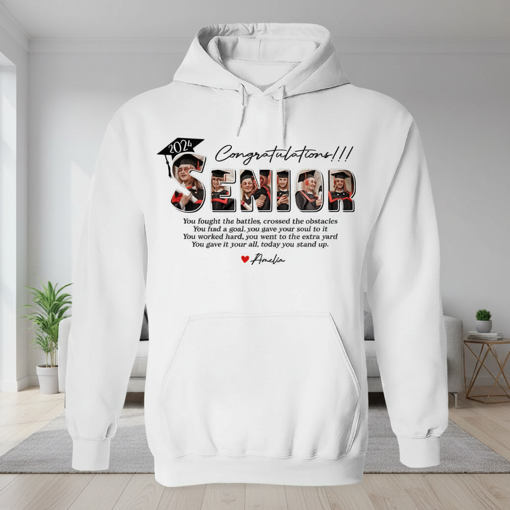 Custom Senior Graduation T-Shirt — Custom Gift F5TU3