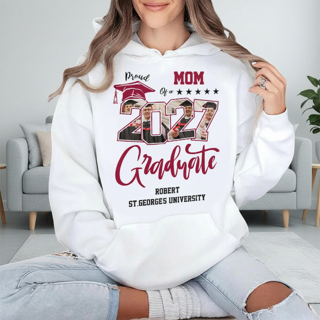 Custom Mha Proud Family Graduate T-Shirt — Family Gift S369G