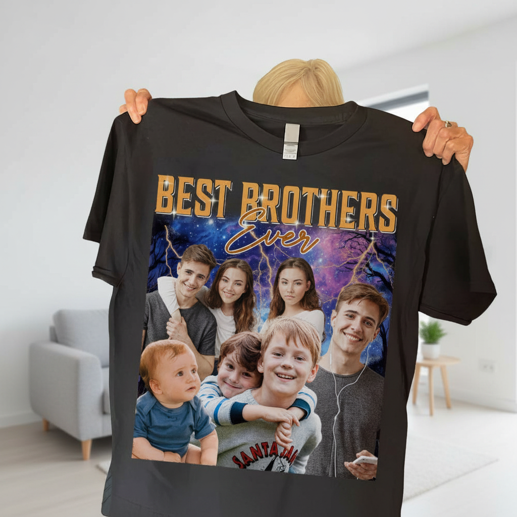 Custom Portrait Bootleg N369 T-Shirt — Custom Gift 2ZTXD