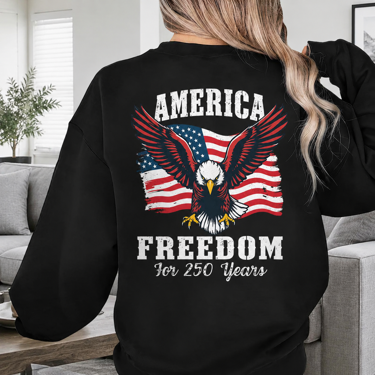 Custom Mha America Years Freedom Garden Flag — Patriotic Gift ERXQG