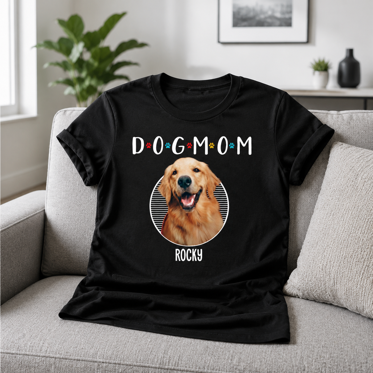 Custom Dog Dad Mom H487 T-Shirt — Gift for Dad H8P82