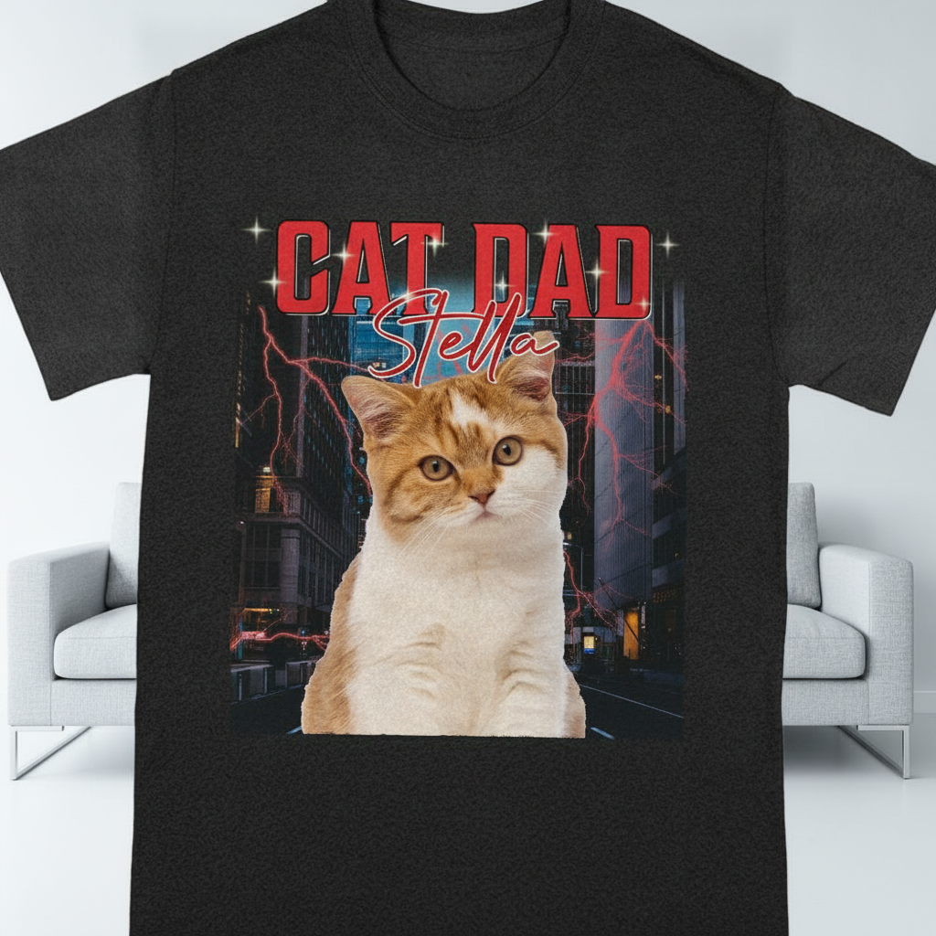 Custom Cat Lover T-Shirt — Gift for Cat Lovers FKTEU
