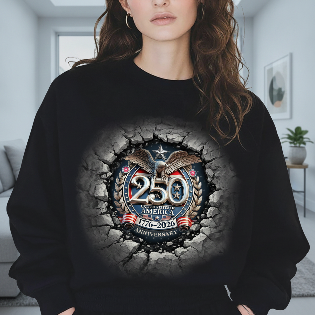 Custom Usa Eagles 250th Anniversary T-Shirt — Patriotic Gift RNCNK