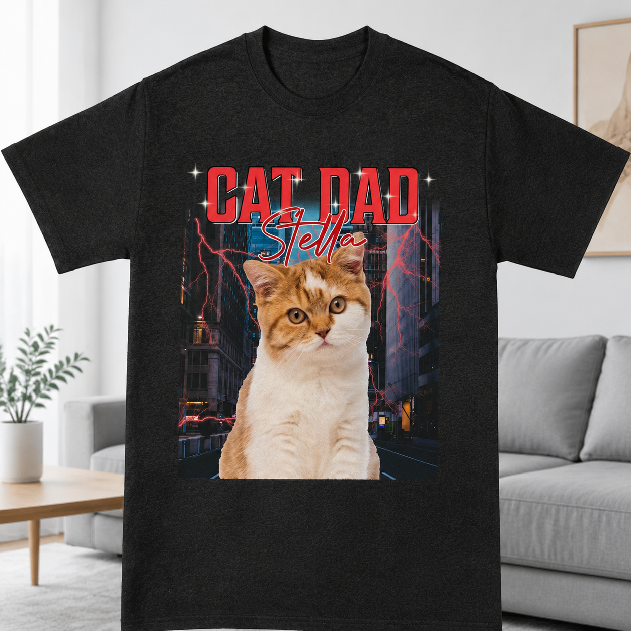 Custom Cat Lover T-Shirt — Gift for Cat Lovers YDRFC