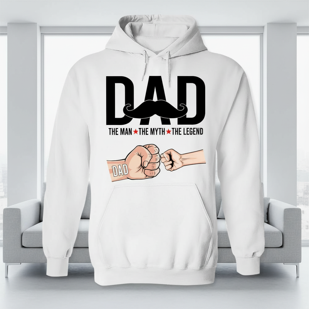 Custom Dad Myth Legend T-Shirt — Gift for Dad 7AQPM