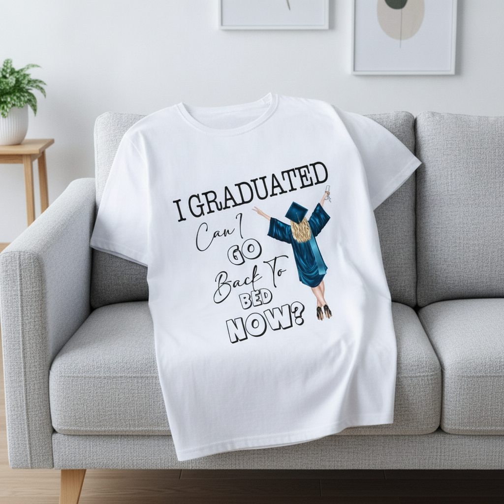 Custom Nnt Graduated Funny Graduation T-Shirt — Custom Gift 77APS